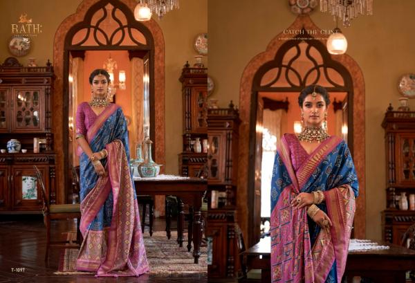 Rath Rang Mahal 1090 To 1099 Designer Tusar Silk Saree Collection